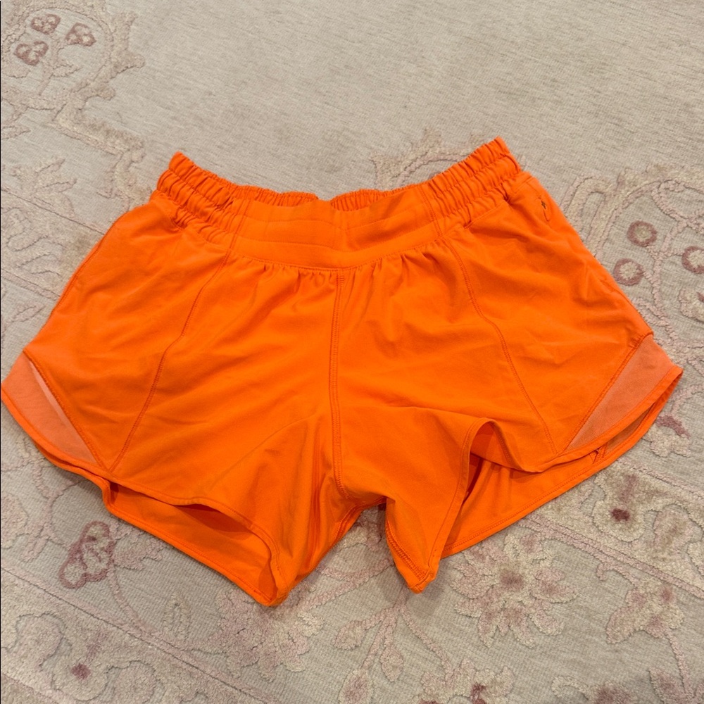 Vibrant Orange Women's Lululemon hotty hot